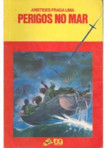 Capa de Perigos no mar - Aristides Fraga Lima