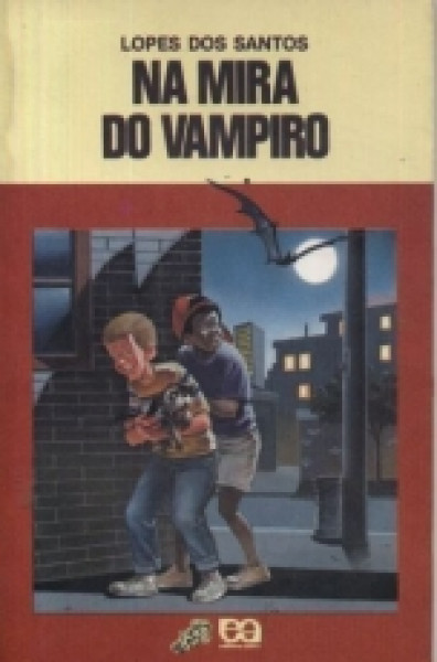 Capa de Na mira do vampiro - Lopes dos Santos
