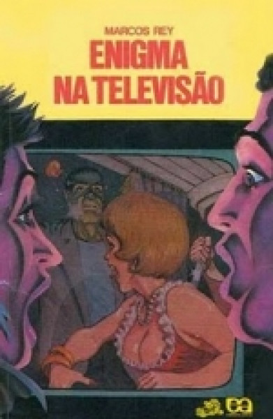 Capa de Enigma na televisão - Marcos Rey