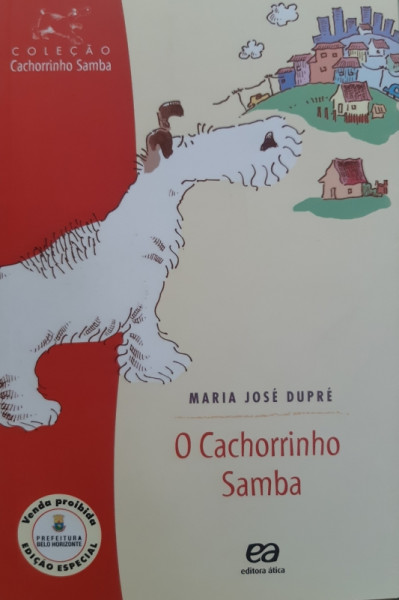Capa de O cachorrinho Samba - Maria José Dupré