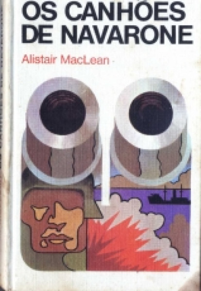 Capa de Os canhões de Navarone - Alistair MacLean