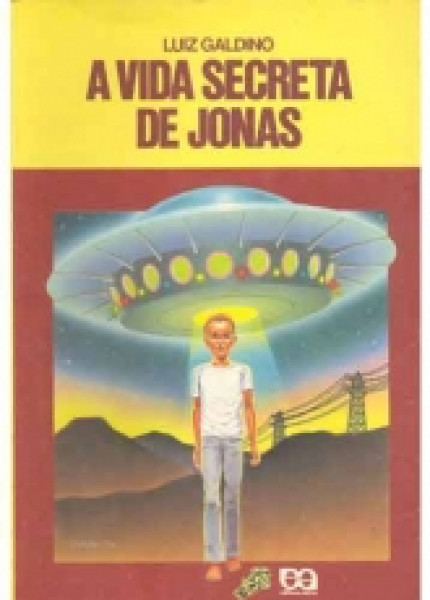 Capa de A vida secreta de Jonas - Luiz Galdino