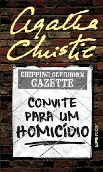 Capa de Convite para um homicídio - Agatha Christie