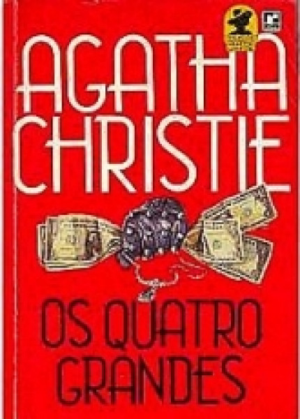 Capa de Os quatro grandes - Agatha Christie