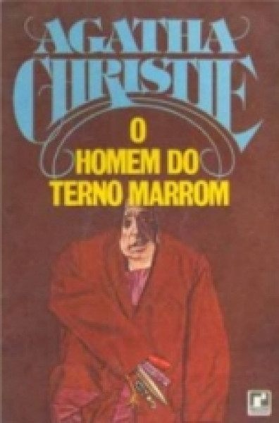 Capa de O homem do terno marrom - Agatha Christie