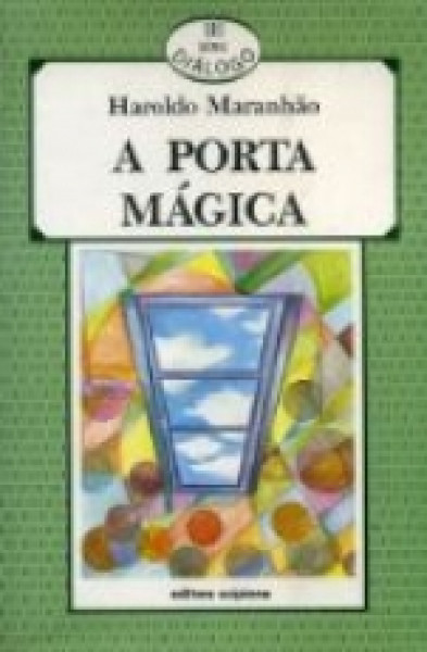 Capa de A porta mágica - Haroldo Maranhão