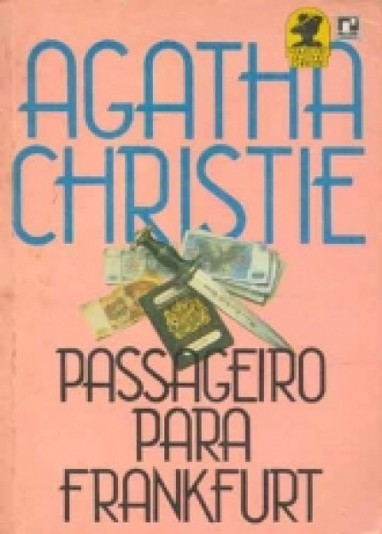 Capa de Passageiro para Frankfurt - Agatha Christie