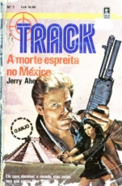 Capa de A morte expreita no México - Jerry Ahern