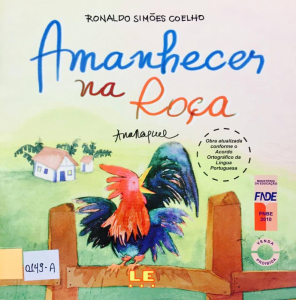 Capa de Amanhecer na roça - Ronaldo Simões Coelho