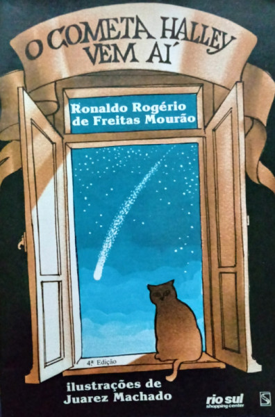 Capa de O cometa Halley vem aí - Ronaldo Rogério de Freitas Mourão