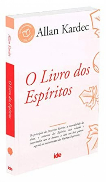 Capa de O livro dos espíritos - Allan Kardec