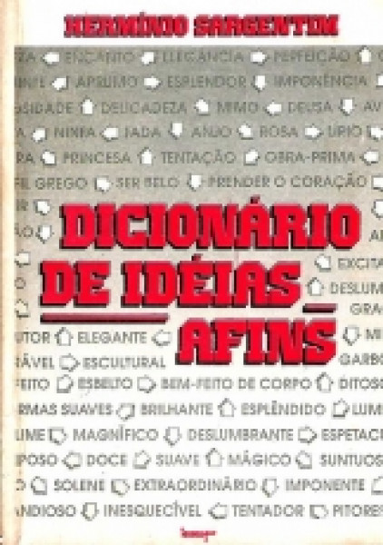 Capa de Dicionário de ideias e afins - Hermínio Sargentim