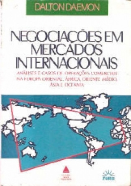 Capa de Negociações em mercados internacionais - Dalton Deamon