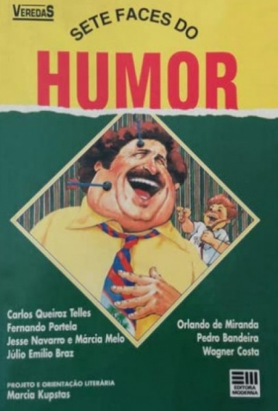 Capa de Sete faces do humor - Carlos Queiroz Telles