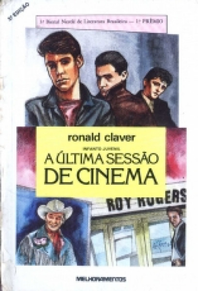 Capa de A última sessão de cinema - Ronald Claver