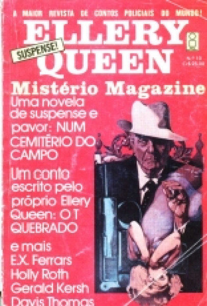 Capa de Mistério Magazine 10 - Ellery Queen