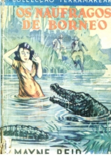 Capa de Os náufragos de Borneo - Mayne Reid