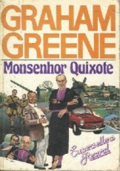 Capa de Monsenhor Quixote - Graham Greene