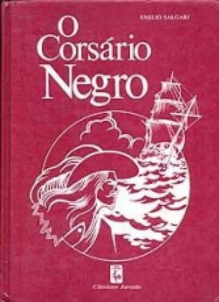 Capa de O corsário negro - Emílio Salgari