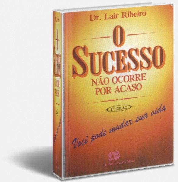Capa de O sucesso não ocorre por acaso - Dr. Lair Ribeiro