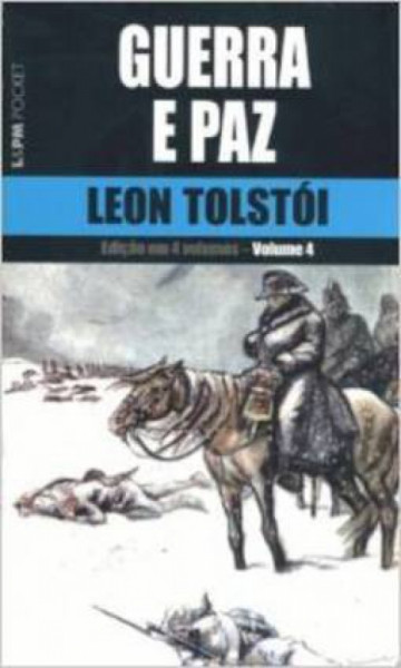 Capa de Guerra e paz volume 4 - Leon Tolstói [Liev Tolstói]