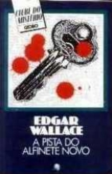Capa de A pista do alfinete novo - Edgar Wallace