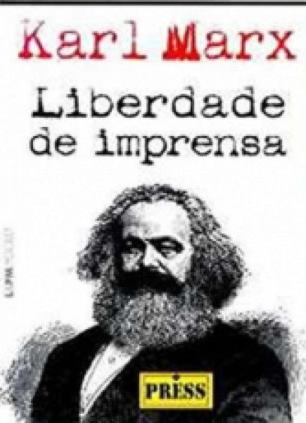 Capa de Liberdade de imprensa - Karl Marx