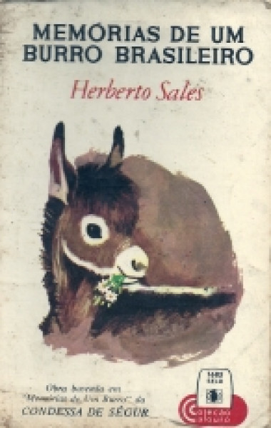 Capa de Memórias de um burro brasileiro - Herberto Sales