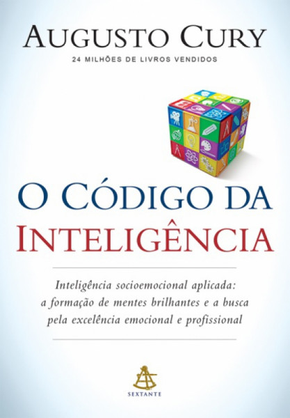 Capa de O código da inteligência - Augusto Cury