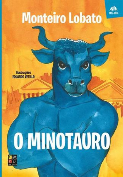 Capa de O minotauro - Monteiro Lobato