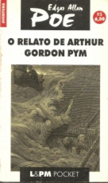 Capa de O relato de Arthur Gordon Pym - Edgar Allan Poe
