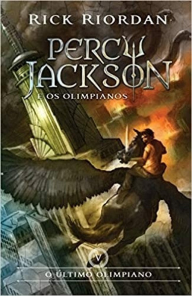 Capa de O último olimpiano - Rick Riordan