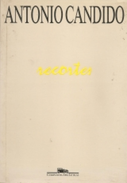 Capa de Recortes - Antonio Candido