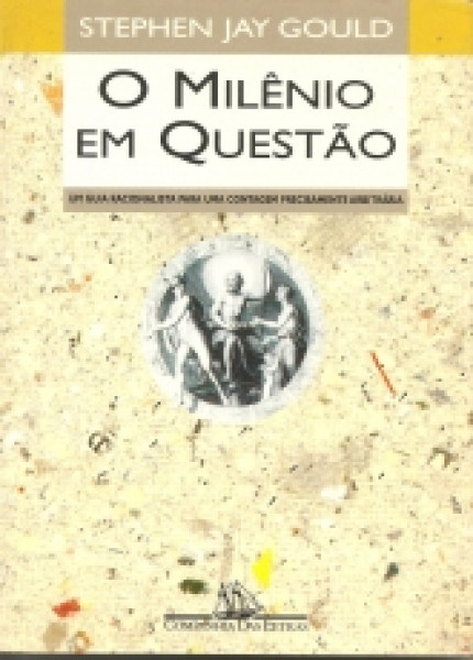 Capa de O MILÊNIO EM QUESTÃO - Stephen Jay Gould