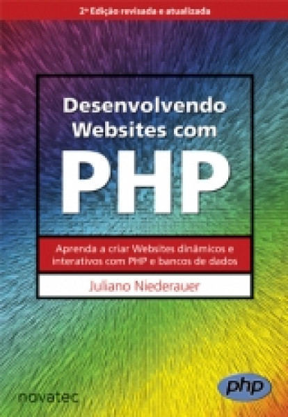 Capa de Desenvolvendo websites com PHP - Juliano Niederauer