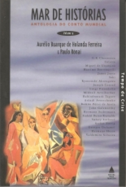 Capa de MAR DE HISTÓRIAS, TEMPO DE CRISE - Aurélio Buarque de Holanda Ferreira; Paulo Rónai