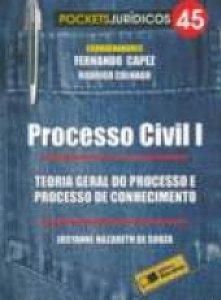 Capa de Processo civil I - Fernando Capez; Rodrigo Colnago