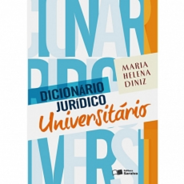 Capa de Dicionário jurídico universitário - Maria Helena Diniz