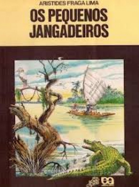Capa de Os pequenos jangadeiros - Aristides Fraga Lima