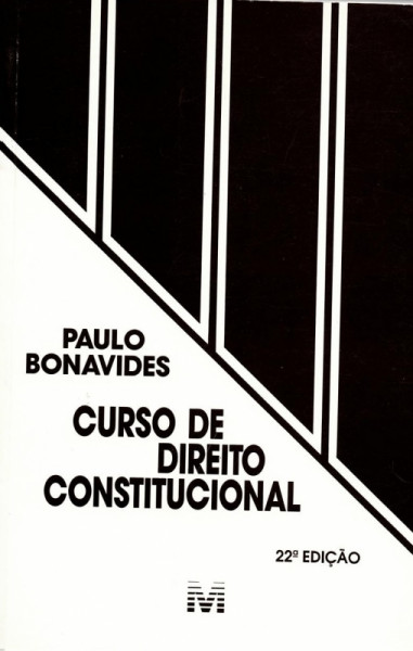 Capa de Curso de direito constitucional - Paulo Bonavides