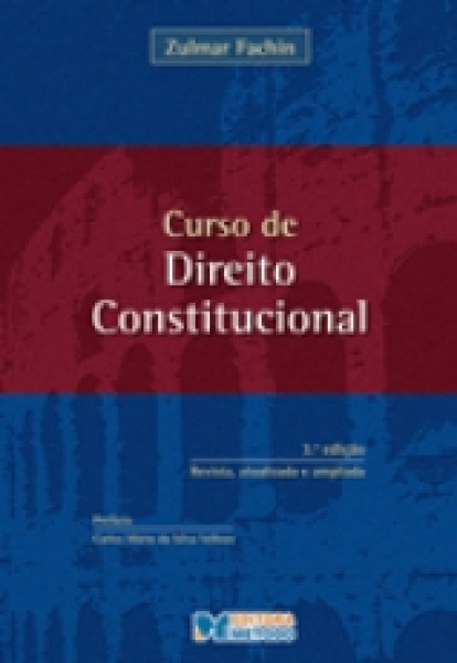 Capa de Curso de direito constitucional - Zulmar Fachin