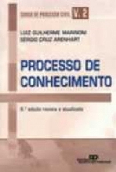 Capa de Curso de processo civil volume 2 - Luiz Guilherme Marinoni; Sergio Cruz Arenhart