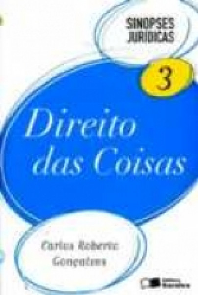 Capa de Sinopses jurídicas volume 3 - Carlos Roberto Gonçalves