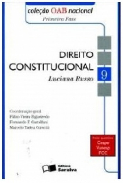 Capa de Direito constitucional - Luciana Russo