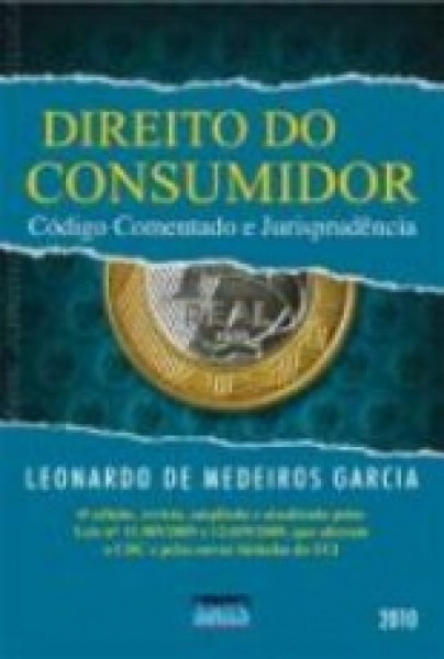 Capa de Direito do consumidor - Leonardo de Medeiros Garcia