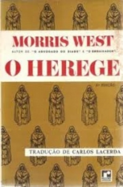 Capa de O herege - Morris West