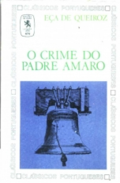 Capa de O crime do Padre Amaro - Eça de Queiroz