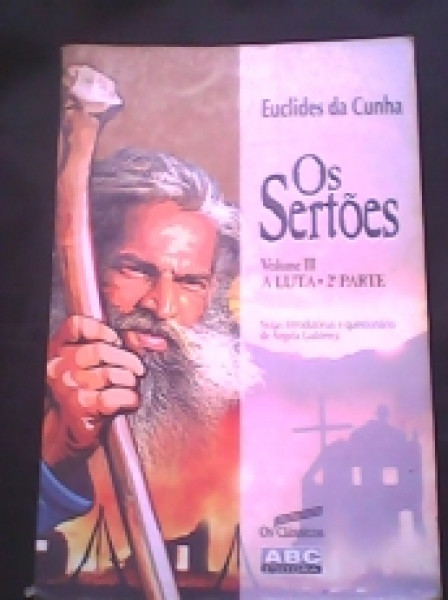 Capa de Os sertões volume 3 - Euclides da Cunha