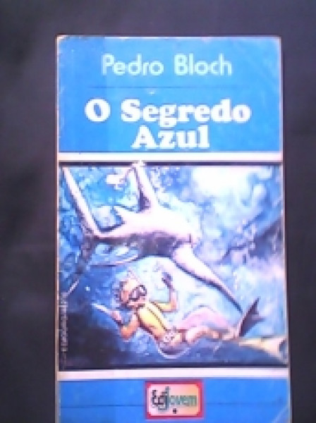 Capa de O segredo azul - Pedro Bloch