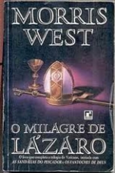 Capa de O milagre de Lázaro - Morris West